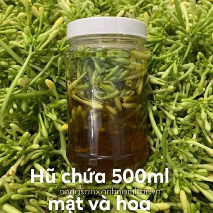 Hoa đu đủ đực ngâm mật ong (hết hàng)