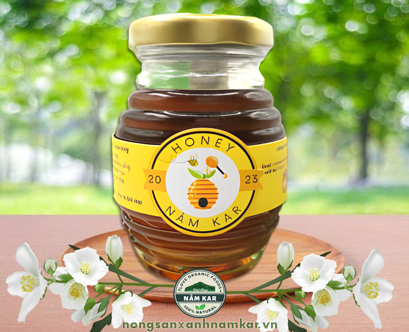 mật ong hoa nhãn mat ong nam kar nongsanxanhnamkar vn 015