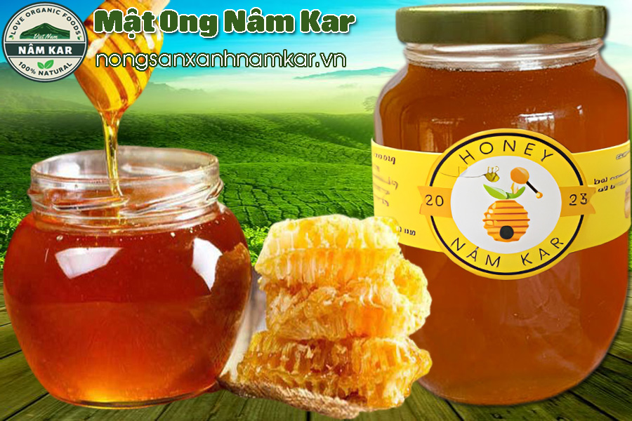 Mật ong nguyên chất Nâm Kar mat ong rung mat ong nguyen chat nongsanxanhnamkar vn 02
