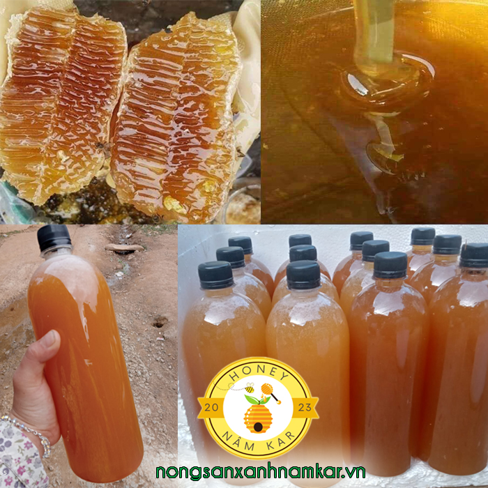 Mật Ong Nguyên Chất - Vị Hoa Rừng 1 Lít